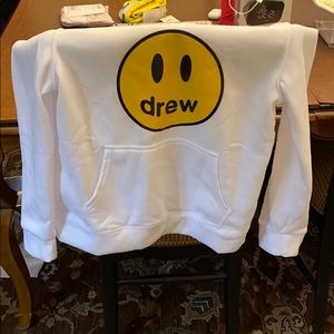 white drew house hoodie dupe
